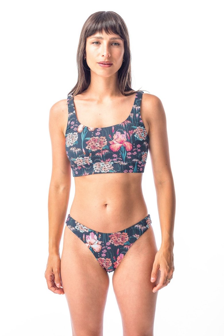 Imagen de Bábaro - Bikini Top Reversible Estampado Floreado
