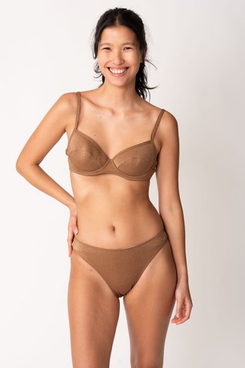 Imagen de Cabo - Bikini con Aro y Push Up Chocolate