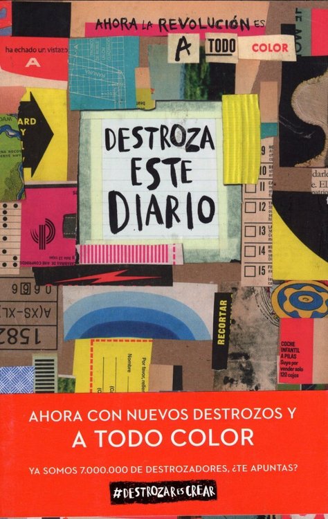 Imagen de Destroza Este Diario A Todo Color / Keri Smith