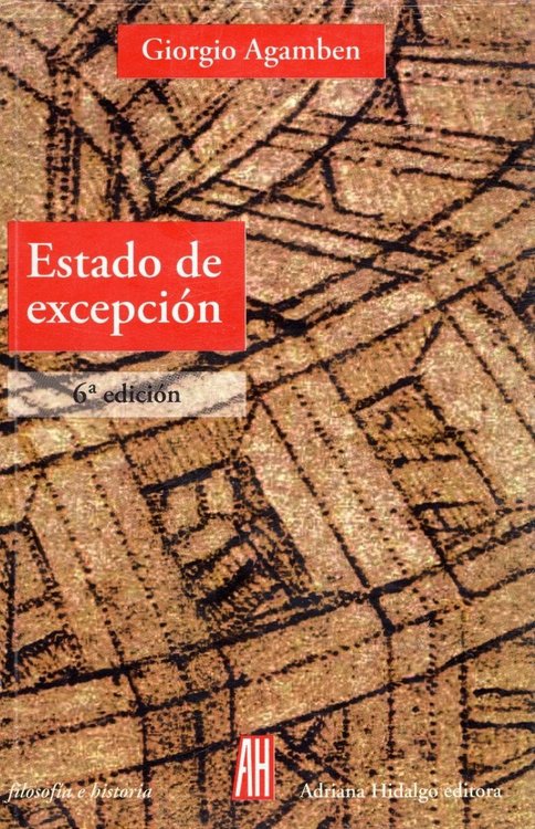 Imagen de Estado De Excepción / Giorgio Agamben