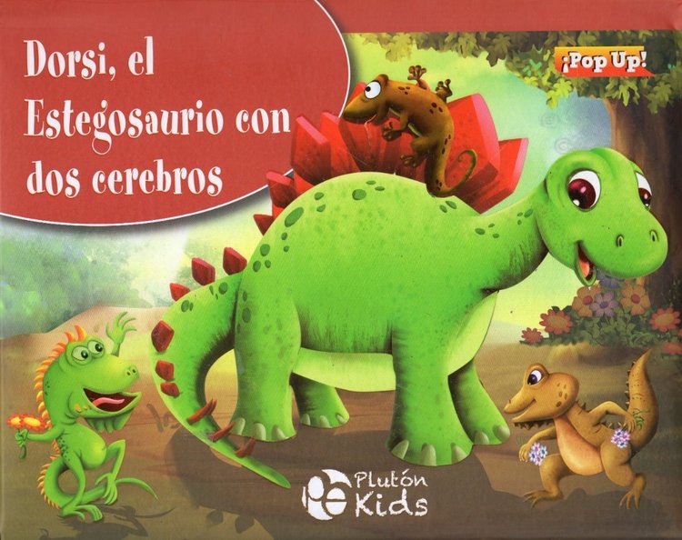 Imagen de DORSI, EL ESTEGOSAURIO CON DOS CEREBROS (POP UP) / PLUTÓN KIDS