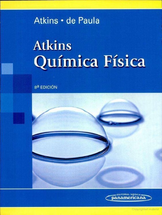 Imagen de QUÍMICA FÍSICA - PETER ATKINS / 8ª EDICIÓN