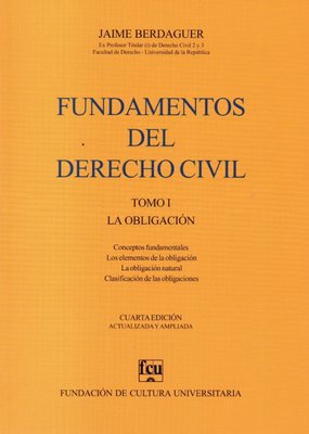 Imagen de Fundamentos Del Derecho Civil Tomo 1 - Jaime Berdaguer