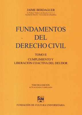 Imagen de Fundamentos Del Derecho Civil Tomo 2 - Jaime Berdaguer