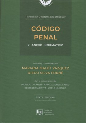 Imagen de Código Penal de la ROU y Anexo Normativo (Tapa Dura)