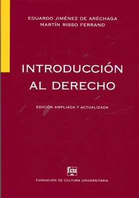 Imagen de Introducción Al Derecho / Jiménez De Aréchaga