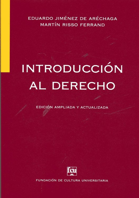 Imagen de Introducción Al Derecho / Jiménez De Aréchaga