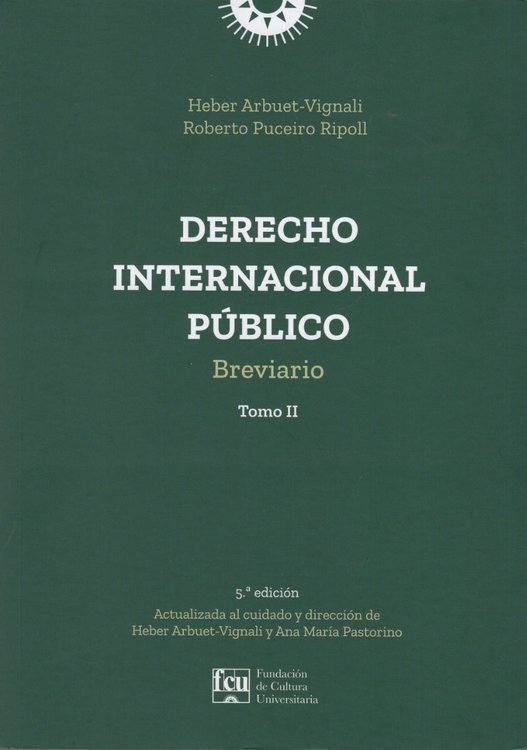 Imagen de Derecho Internacional Público Breviario Tomo 2 / Vignali