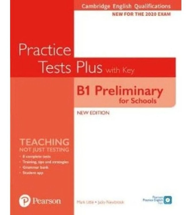 Imagen de Practice Tests Plus B1 Preliminary For Schools / Pearson