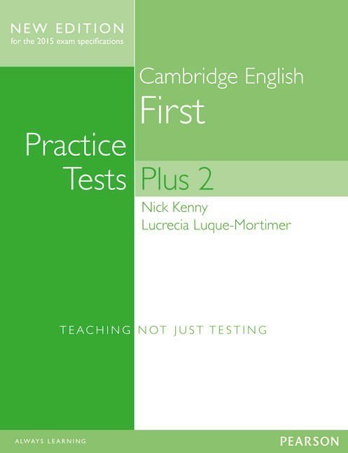 Imagen de Cambridge English First Practice Tests Plus 2 / Pearson