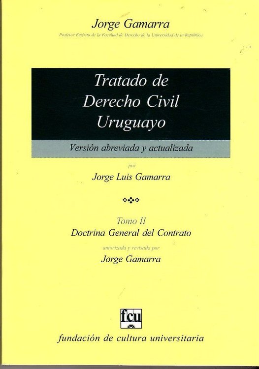 Imagen de Tratado De Derecho Civil Uruguayo Versión Estudiantes Tomo 2