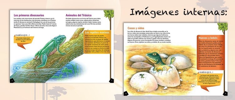 Imagen de Dinosaurios El Ascenso de los Reptiles / Tapa Dura