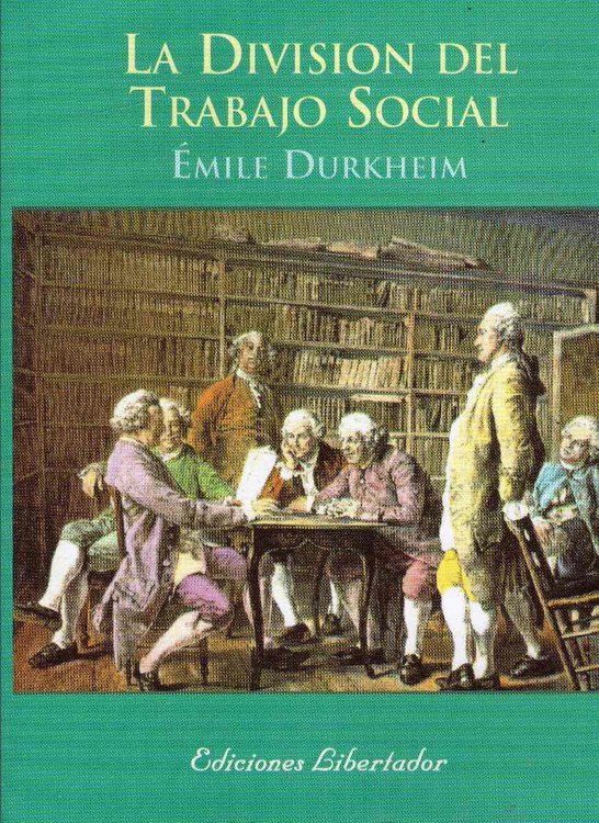 Imagen de La División Del Trabajo Social - Émile Durkheim