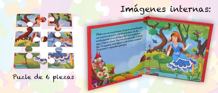 Imagen de El Príncipe Rana Con Puzle / Tapa Dura