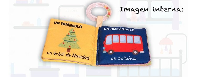 Imagen de Mis Primeras Formas - Libro De Tela Con Sonajero