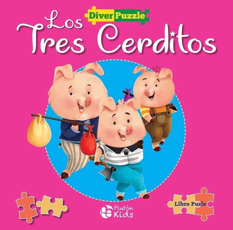Imagen de Los Tres Cerditos Con Puzle / Tapa Dura