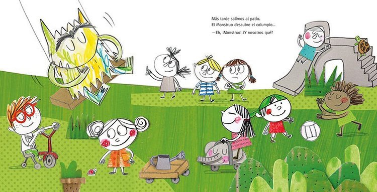 Imagen de El Monstruo De Colores Va Al Cole / Anna Llenas