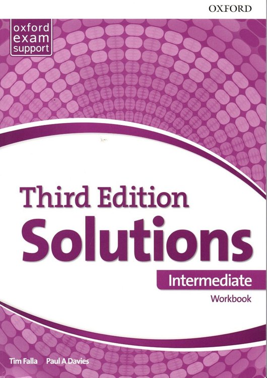 Imagen de Third Edition Solutions - Intermediate Workbook / Oxford