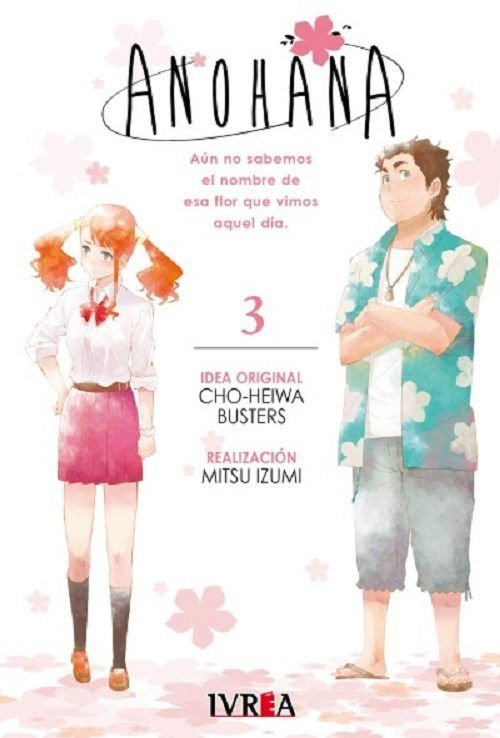 Imagen de Anohana #1 Al #3 - Serie Completa / Ivrea