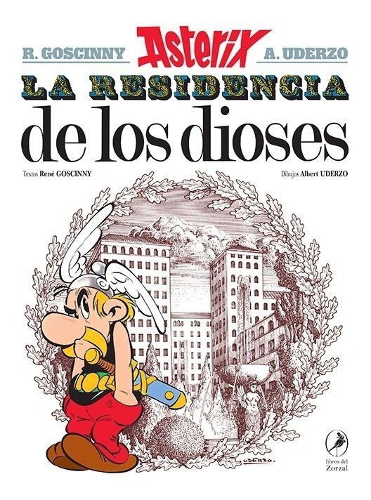 Imagen de Asterix 17 La Residencia De Los Dioses / Goscinny - Uderzo