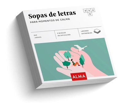 Imagen de Sopas De Letras - Momentos De Calma / Editorial Alma
