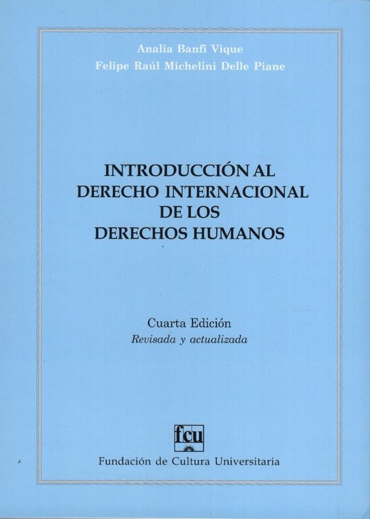 Imagen de Introducción Al Derecho Internacional De Los Dd.hh