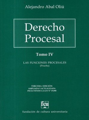 Imagen de Derecho Procesal Tomo 4 / Alejandro Abal Oliú
