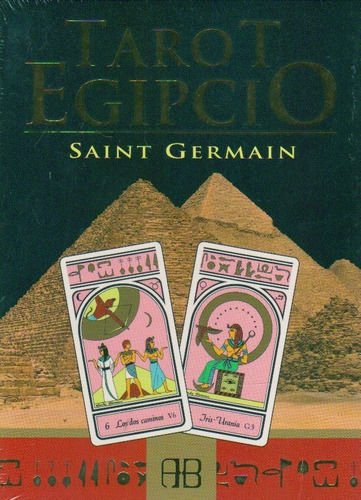Imagen de Tarot Egipcio (Libro y Cartas) / Saint Germain