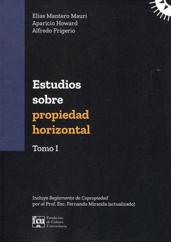 Imagen de Estudios Sobre Propiedad Horizontal I / E. Mantero