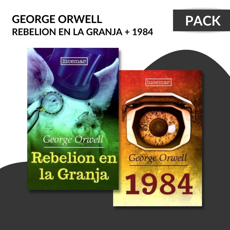 Imagen de Pack George Orwell Contiene: 1984 + Rebelión En La Granja