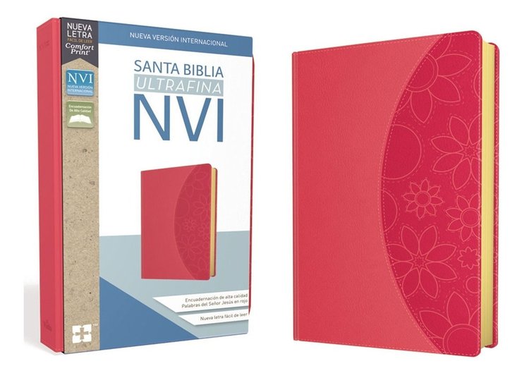 Imagen de Santa Biblia Nvi Ultrafina Rosa / Vida