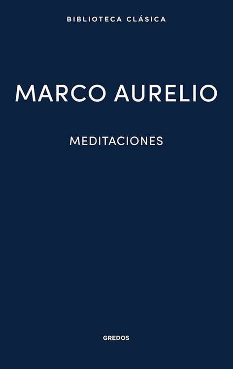 Imagen de Meditaciones / Marco Aurelio (Gredos)