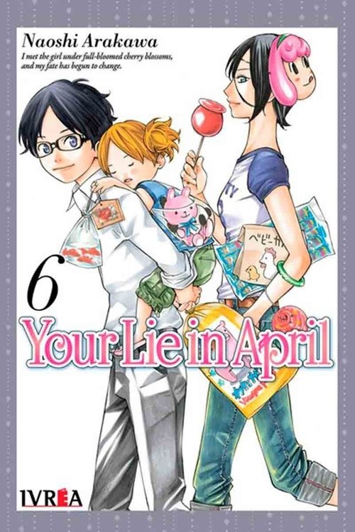 Imagen de Your Lie In April Vol. 6 - Naoshi Arakawa / Ivrea