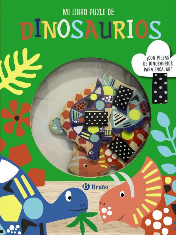 Imagen de Mi libro puzle de dinosaurios / Con piezas para encajar