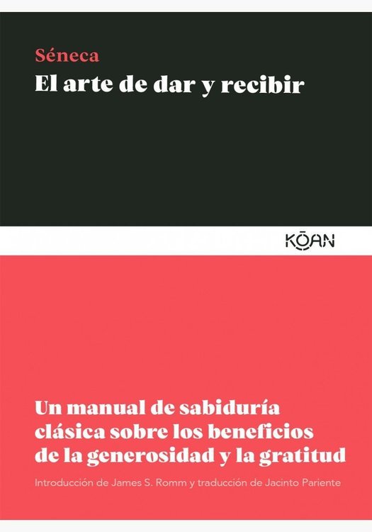 Imagen de El Arte De Dar Y Recibir / Séneca