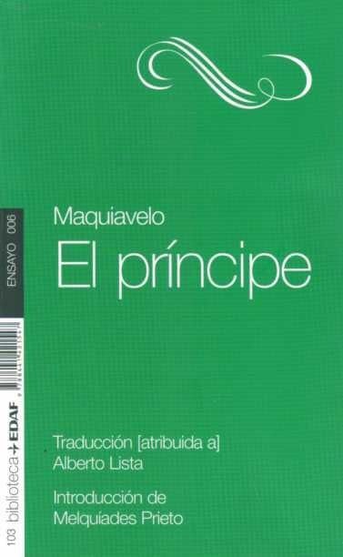 Imagen de El Príncipe / Nicolás Maquiavelo