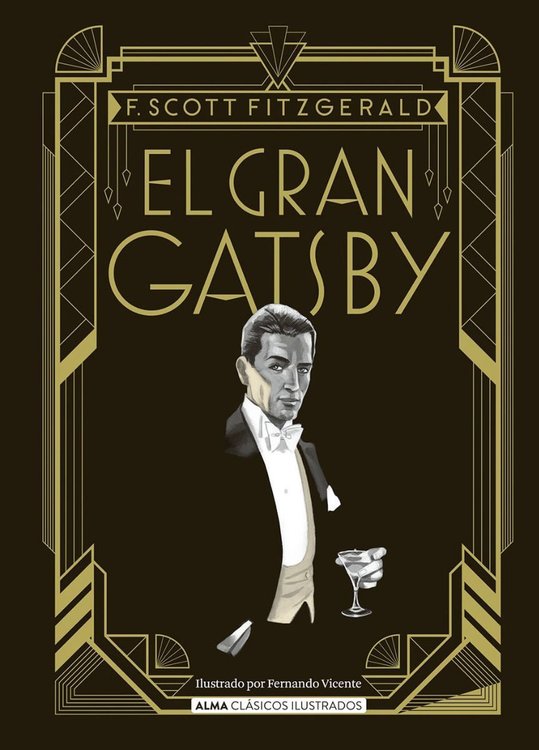 Imagen de El Gran Gatsby / Francis Scott Fitzgerald - Alma Ilustrados