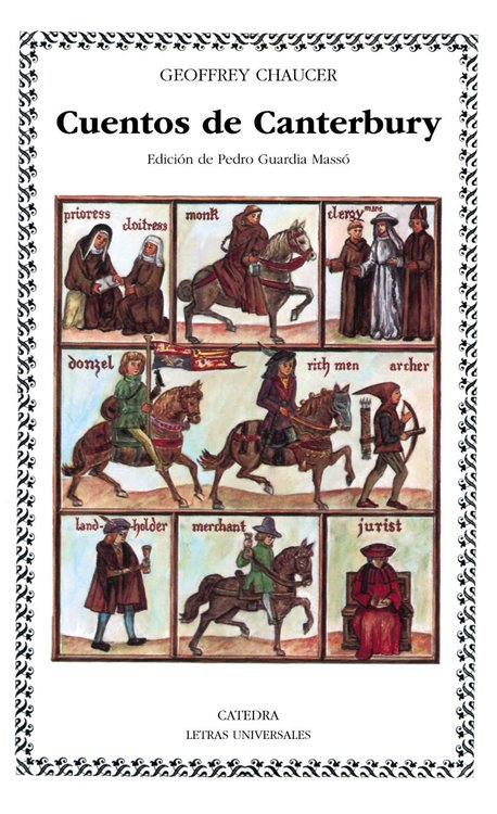 Imagen de CUENTOS DE CANTERBURY / GEOFFREY CHAUCER (CATEDRA)