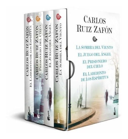 Imagen de Estuche Tetralogia / Carlos Ruiz Zafon