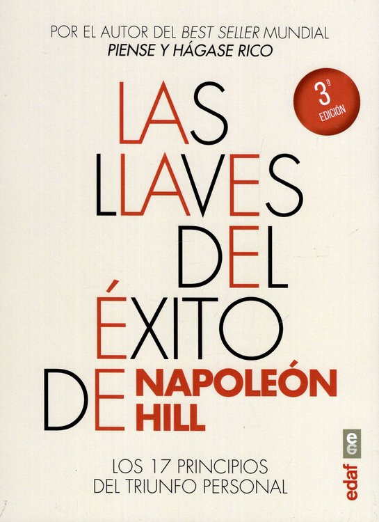 Imagen de LAS LLAVES DEL ÉXITO DE NAPOLEÓN HILL / EDAF