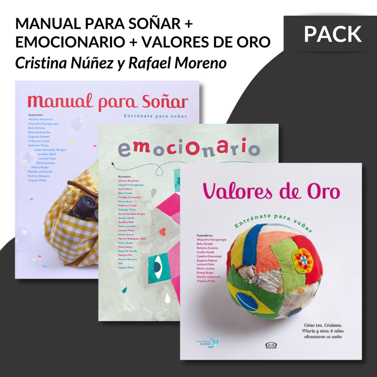 Imagen de Pack - Manual Para Soñar + Emocionario + Valores De Oro