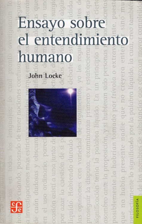 Imagen de Ensayo Sobre El Entendimiento Humano / John Locke