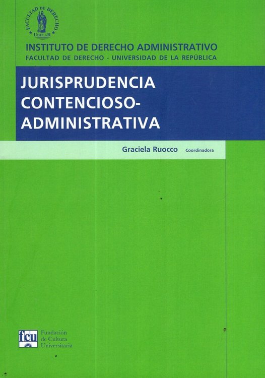 Imagen de Jurisprudencia Contencioso Administrativa / Ruocco