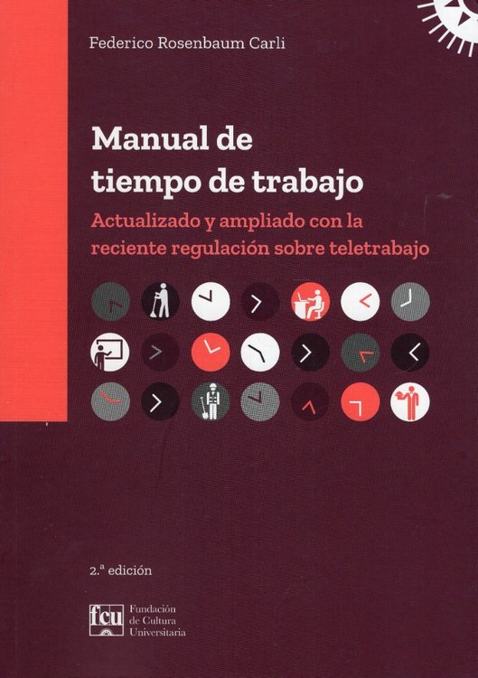 Imagen de Manual De Tiempo De Trabajo / Federico Rosenbaum