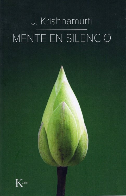 Imagen de Mente En Silencio / J. Krishnamurti