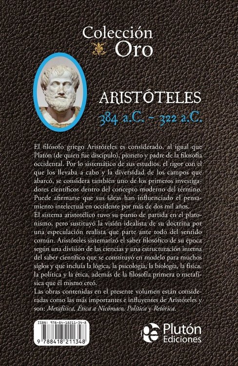 Imagen de Obras Inmortales De Aristoteles / Aristoteles