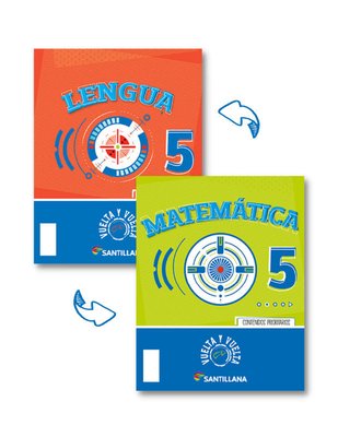 Imagen de VUELTA Y VUELTA 5 (LENGUA Y MATEMÁTICA) / SANTILLANA