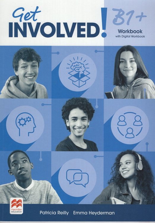 Imagen de GET INVOLVED! B1+ / STUDENT'S BOOK & WORKBOOK / MACMILLAN