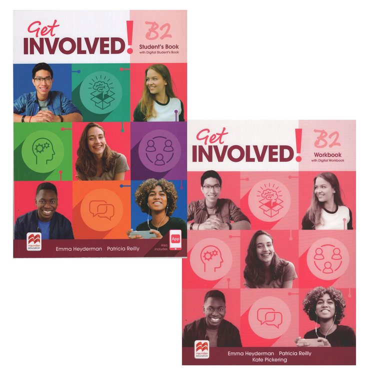 Imagen de GET INVOLVED! B2 / STUDENT'S BOOK & WORKBOOK / MACMILLAN