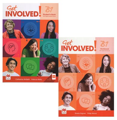Imagen de GET INVOLVED! B1 / STUDENT'S BOOK & WORKBOOK / MACMILLAN
